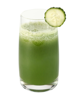 cucumber juice.